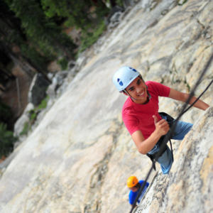 Youth Climbing with Summit Adventure